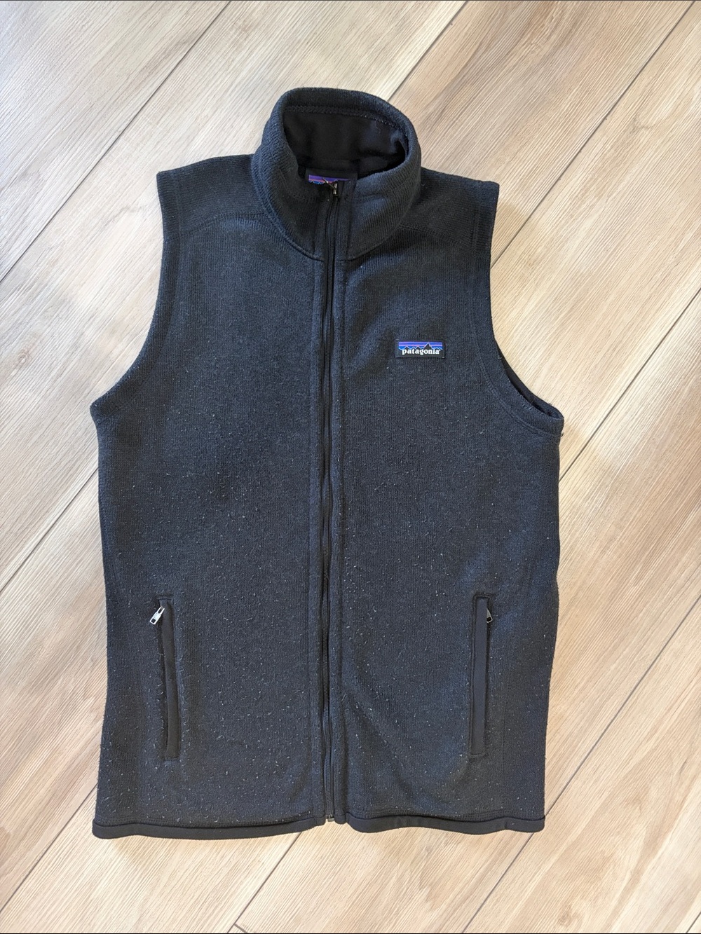 Patagonia Black Women’s Fleece Vest with Full Zip